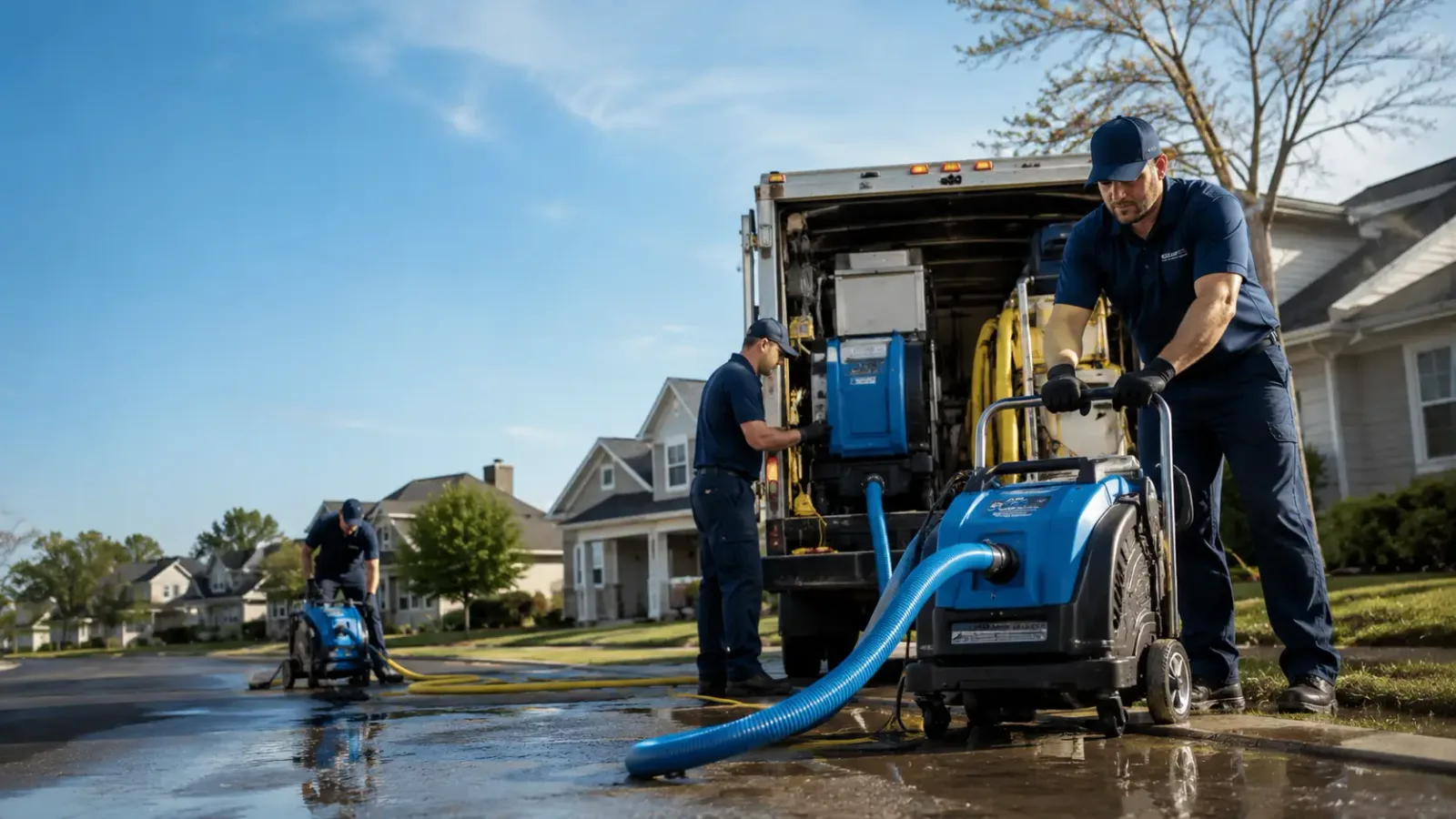 Flood Damage Cleanup in Mars, PA